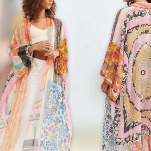 Free People Other - Free People Floral Kimono